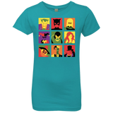 T-Shirts Tahiti Blue / YXS Bat Pop Girls Premium T-Shirt