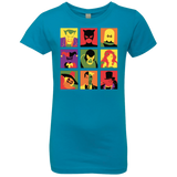 T-Shirts Turquoise / YXS Bat Pop Girls Premium T-Shirt