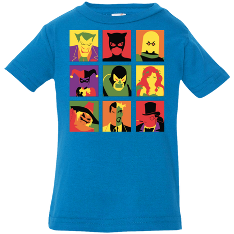 T-Shirts Cobalt / 6 Months Bat Pop Infant PremiumT-Shirt