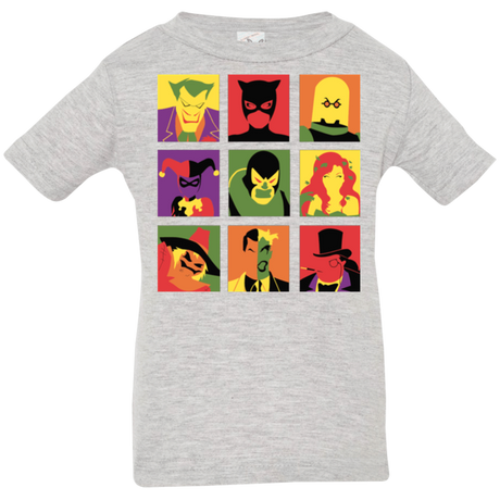 T-Shirts Heather / 6 Months Bat Pop Infant PremiumT-Shirt