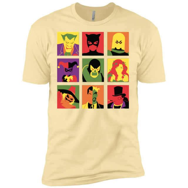 T-Shirts Banana Cream / X-Small Bat Pop Men's Premium T-Shirt