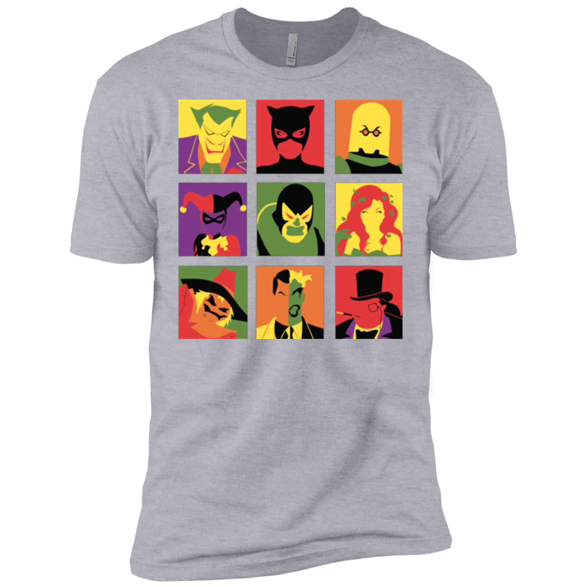 T-Shirts Heather Grey / X-Small Bat Pop Men's Premium T-Shirt