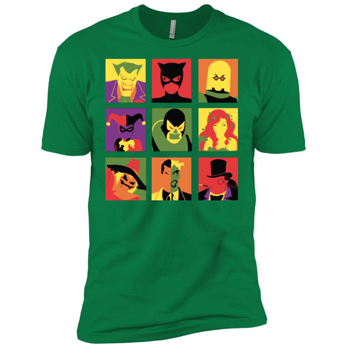 T-Shirts Kelly Green / X-Small Bat Pop Men's Premium T-Shirt