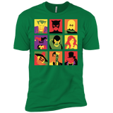 T-Shirts Kelly Green / X-Small Bat Pop Men's Premium T-Shirt