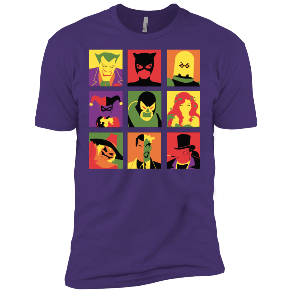 T-Shirts Purple / X-Small Bat Pop Men's Premium T-Shirt