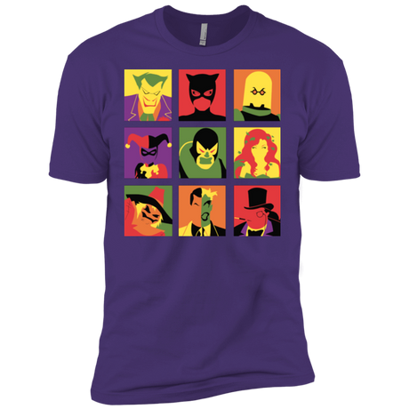 T-Shirts Purple / X-Small Bat Pop Men's Premium T-Shirt