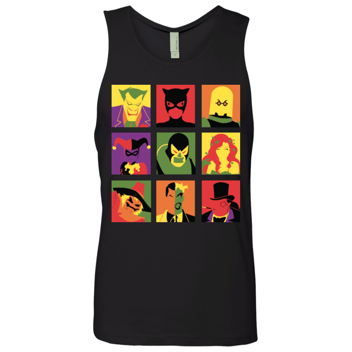 T-Shirts Black / Small Bat Pop Men's Premium Tank Top