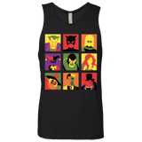 T-Shirts Black / Small Bat Pop Men's Premium Tank Top