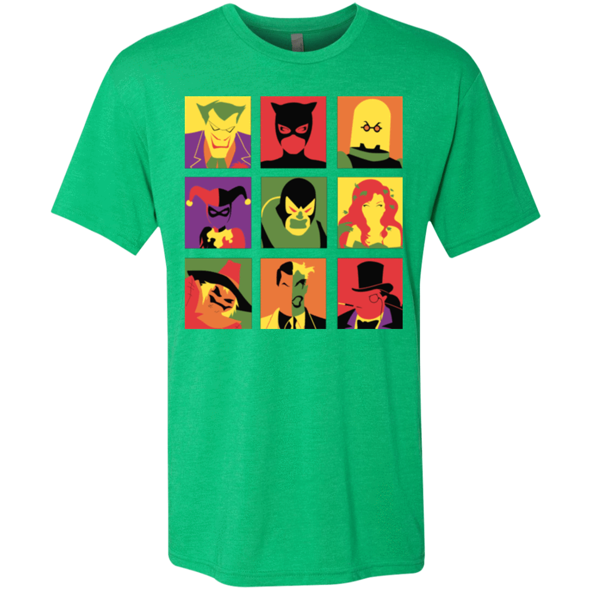 T-Shirts Envy / Small Bat Pop Men's Triblend T-Shirt