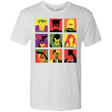 T-Shirts Heather White / Small Bat Pop Men's Triblend T-Shirt