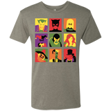 T-Shirts Venetian Grey / Small Bat Pop Men's Triblend T-Shirt