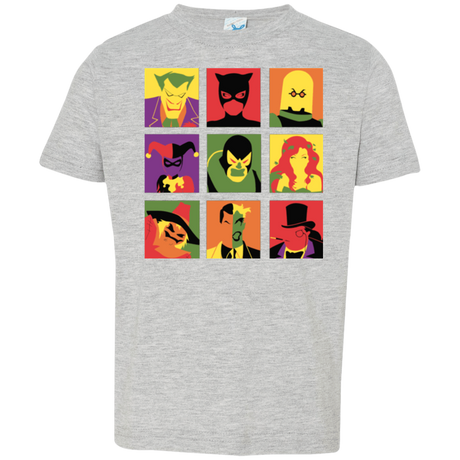 T-Shirts Heather / 2T Bat Pop Toddler Premium T-Shirt