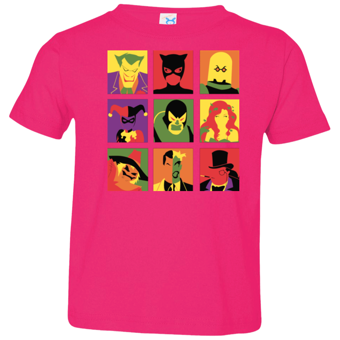 T-Shirts Hot Pink / 2T Bat Pop Toddler Premium T-Shirt