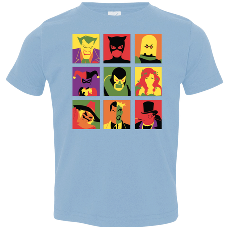 T-Shirts Light Blue / 2T Bat Pop Toddler Premium T-Shirt