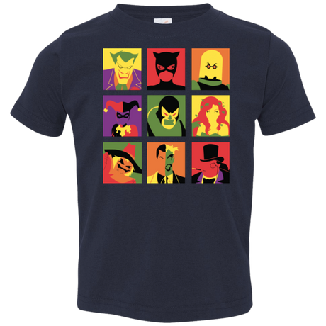 T-Shirts Navy / 2T Bat Pop Toddler Premium T-Shirt