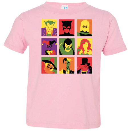 T-Shirts Pink / 2T Bat Pop Toddler Premium T-Shirt