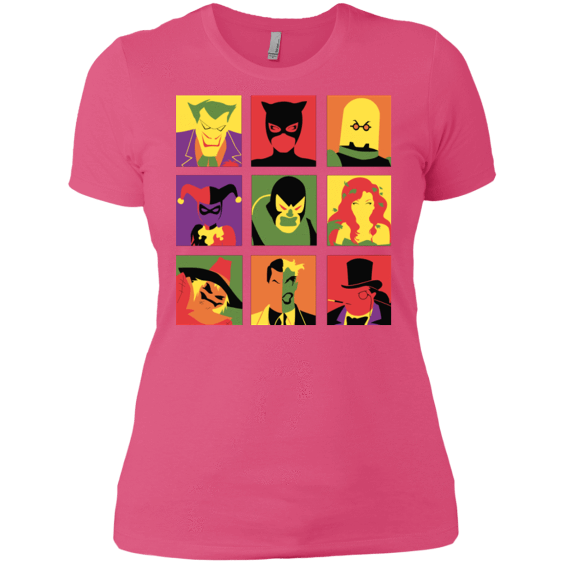 T-Shirts Hot Pink / X-Small Bat Pop Women's Premium T-Shirt