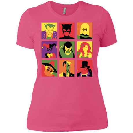T-Shirts Hot Pink / X-Small Bat Pop Women's Premium T-Shirt
