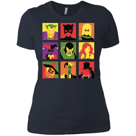 T-Shirts Indigo / X-Small Bat Pop Women's Premium T-Shirt