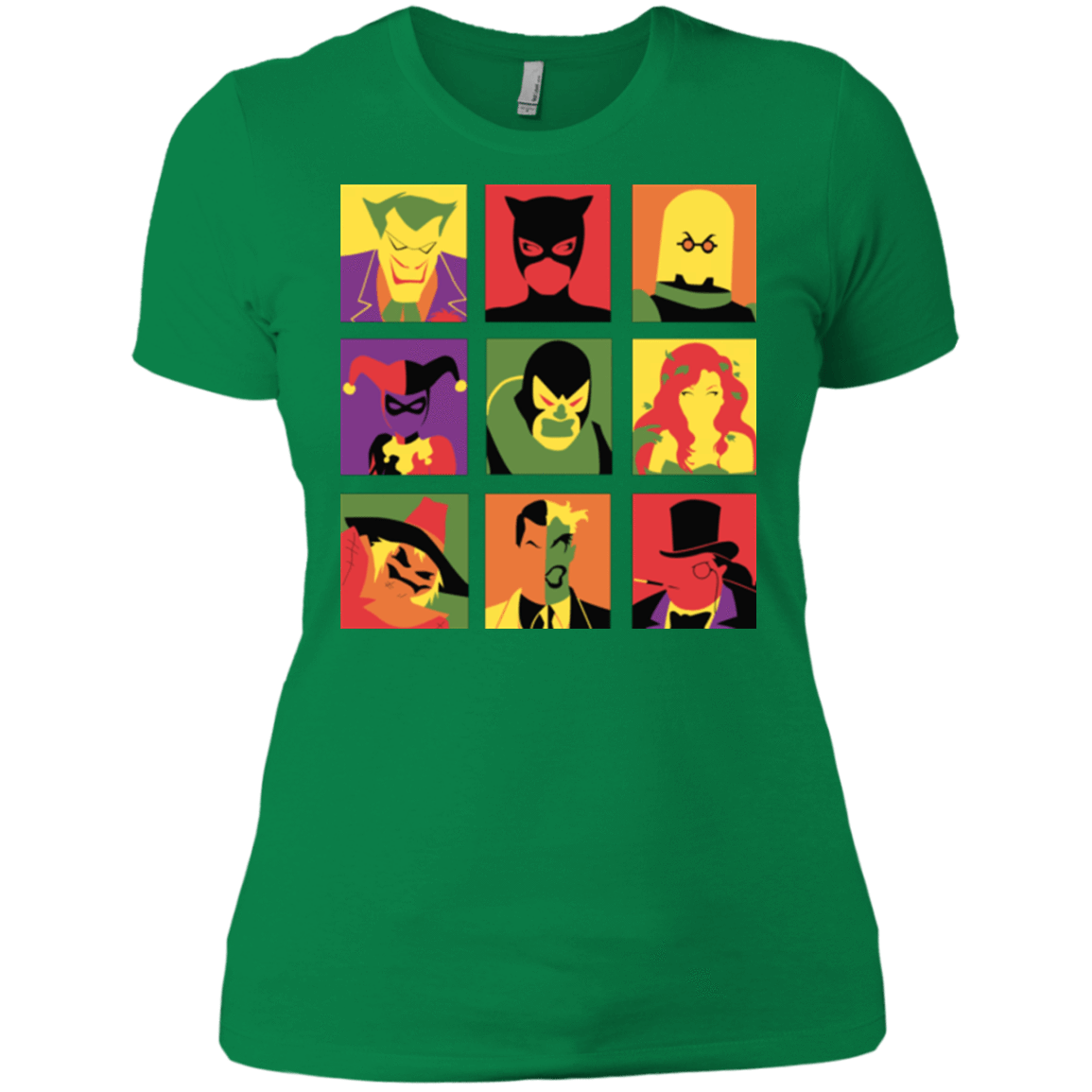 T-Shirts Kelly Green / X-Small Bat Pop Women's Premium T-Shirt