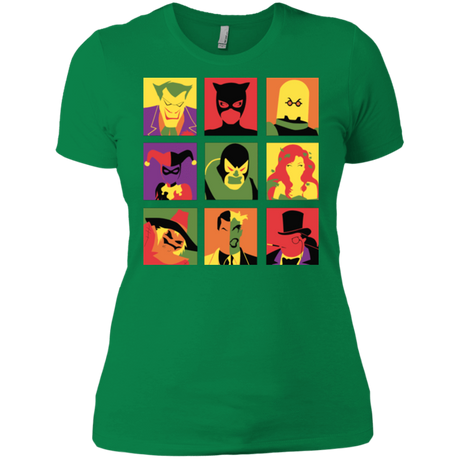 T-Shirts Kelly Green / X-Small Bat Pop Women's Premium T-Shirt