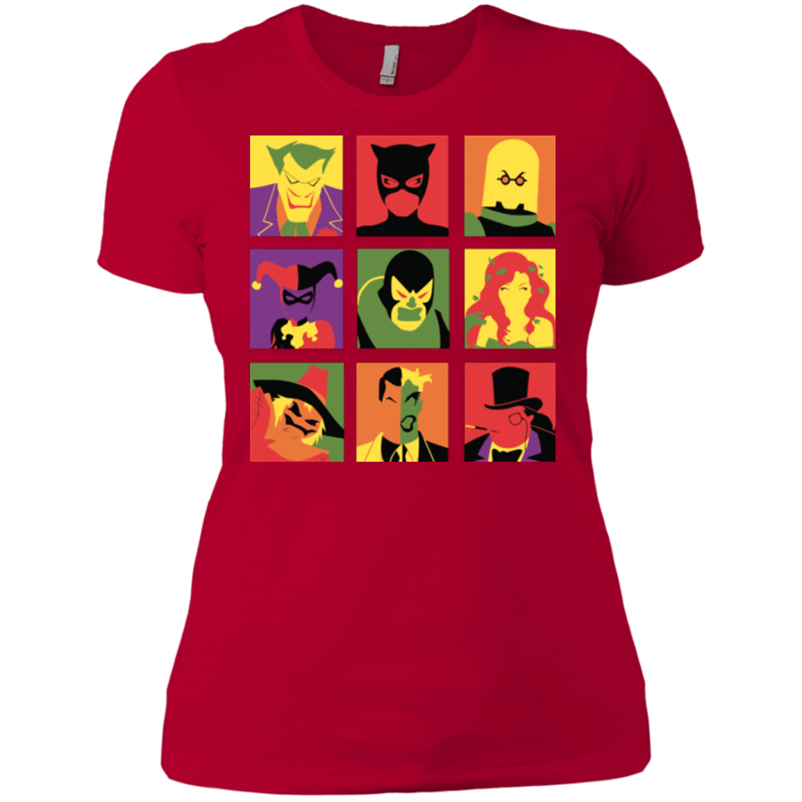 T-Shirts Red / X-Small Bat Pop Women's Premium T-Shirt