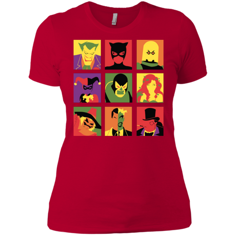 T-Shirts Red / X-Small Bat Pop Women's Premium T-Shirt