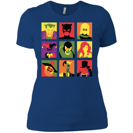 T-Shirts Royal / X-Small Bat Pop Women's Premium T-Shirt