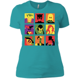 T-Shirts Tahiti Blue / X-Small Bat Pop Women's Premium T-Shirt