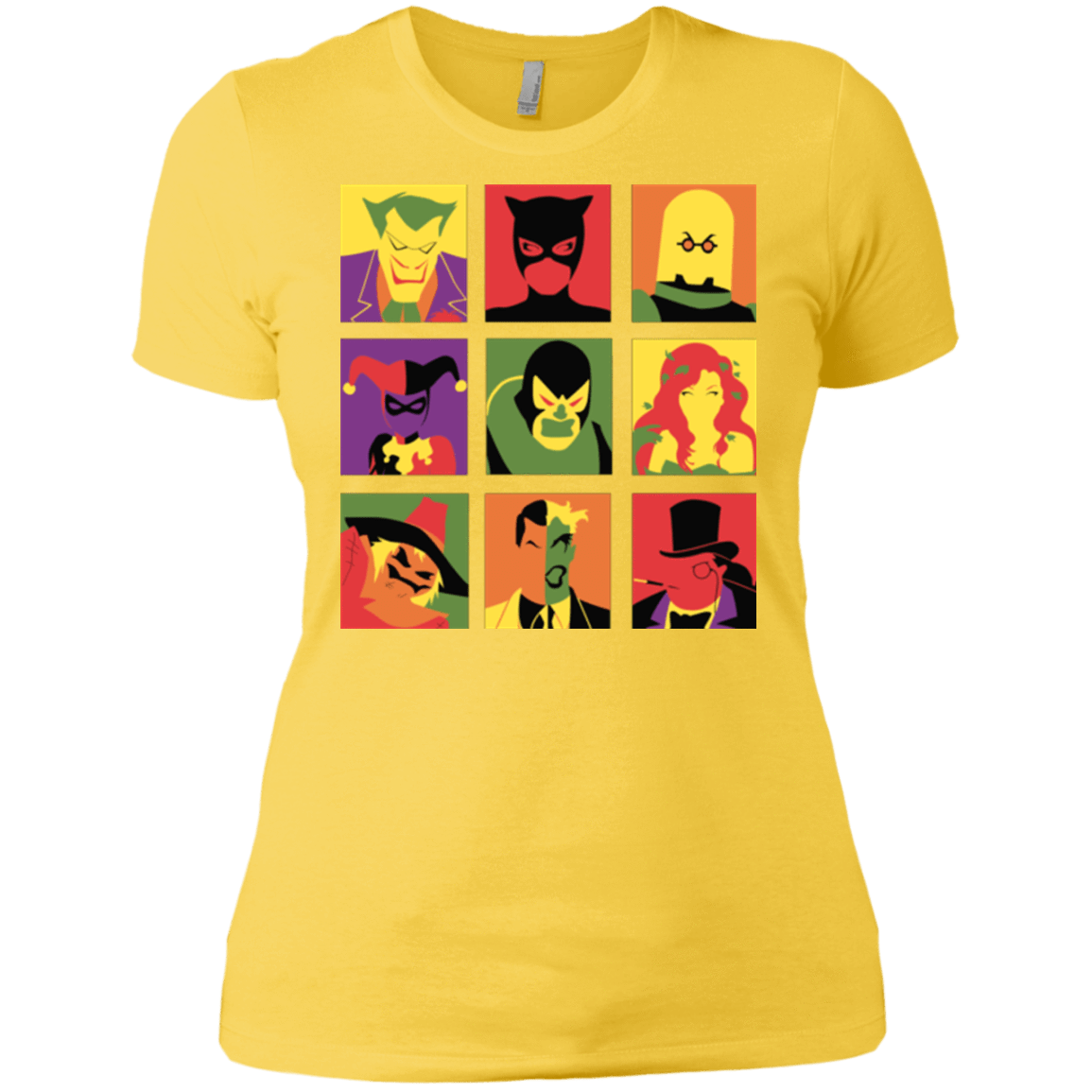 T-Shirts Vibrant Yellow / X-Small Bat Pop Women's Premium T-Shirt