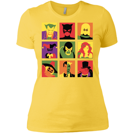 T-Shirts Vibrant Yellow / X-Small Bat Pop Women's Premium T-Shirt