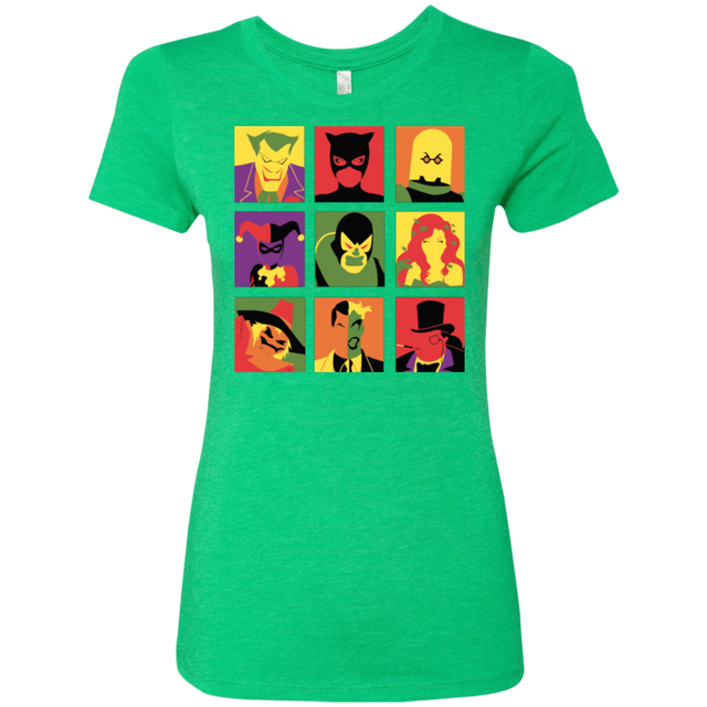 T-Shirts Envy / Small Bat Pop Women's Triblend T-Shirt