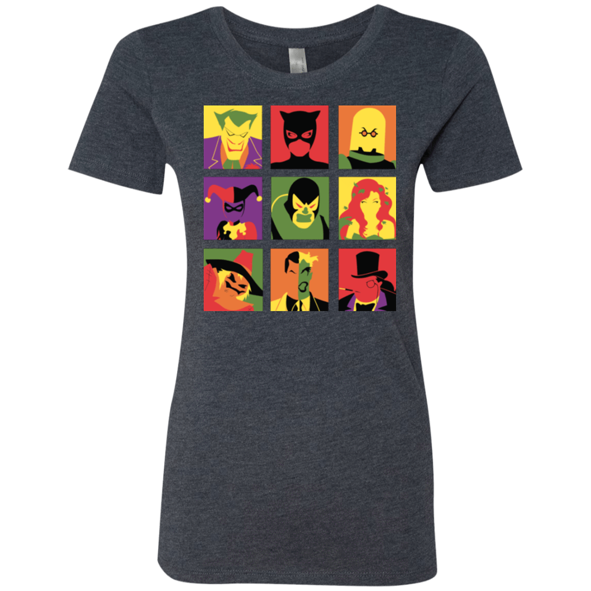 T-Shirts Vintage Navy / Small Bat Pop Women's Triblend T-Shirt