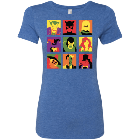 T-Shirts Vintage Royal / Small Bat Pop Women's Triblend T-Shirt