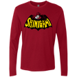 T-Shirts Cardinal / Small Bat Shinigami Men's Premium Long Sleeve