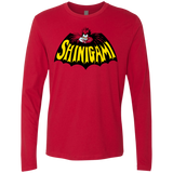 T-Shirts Red / Small Bat Shinigami Men's Premium Long Sleeve