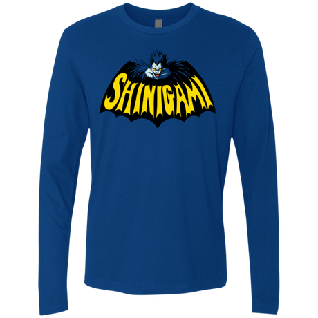 T-Shirts Royal / Small Bat Shinigami Men's Premium Long Sleeve