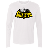 T-Shirts White / Small Bat Shinigami Men's Premium Long Sleeve