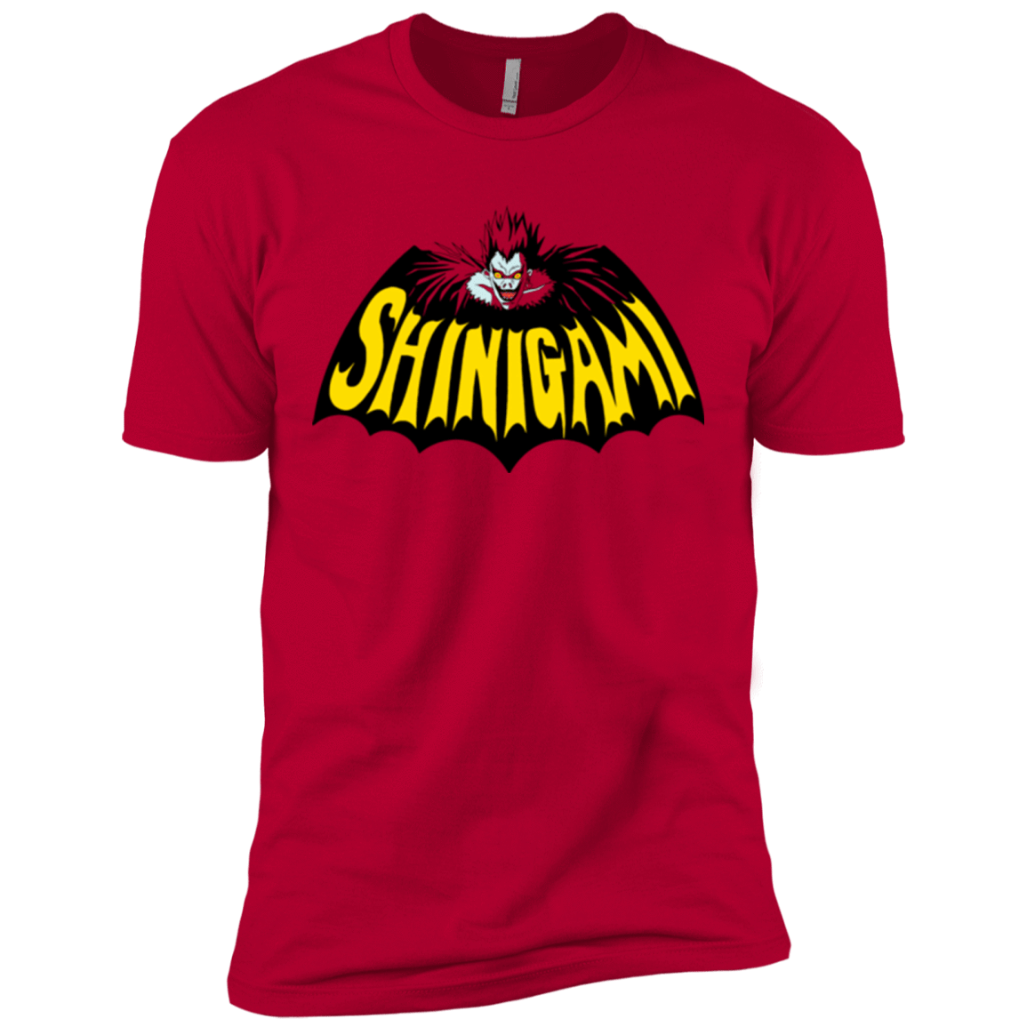 T-Shirts Red / X-Small Bat Shinigami Men's Premium T-Shirt