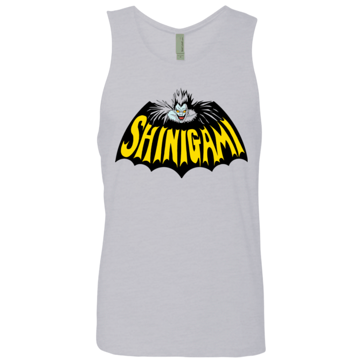 T-Shirts Heather Grey / Small Bat Shinigami Men's Premium Tank Top