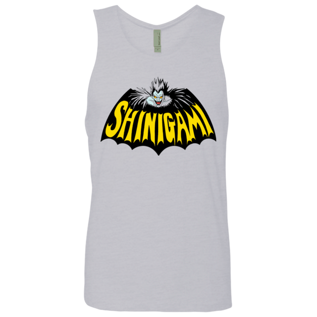 T-Shirts Heather Grey / Small Bat Shinigami Men's Premium Tank Top