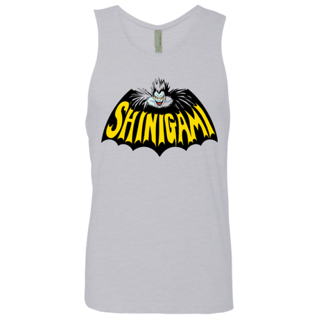 T-Shirts Heather Grey / Small Bat Shinigami Men's Premium Tank Top
