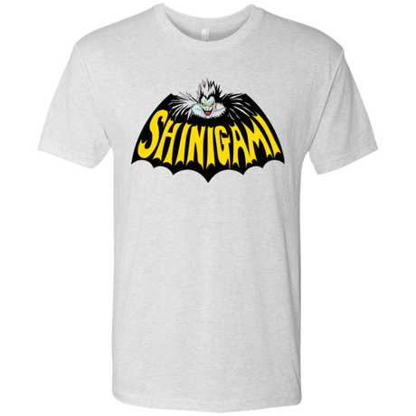 T-Shirts Heather White / Small Bat Shinigami Men's Triblend T-Shirt