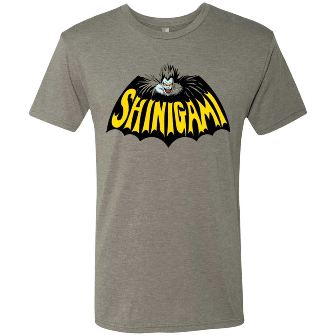 T-Shirts Venetian Grey / Small Bat Shinigami Men's Triblend T-Shirt