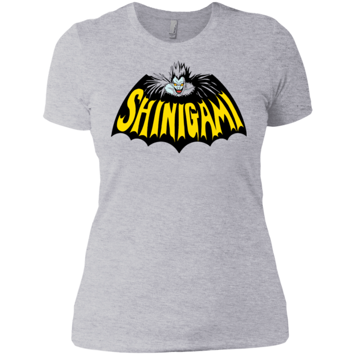 T-Shirts Heather Grey / X-Small Bat Shinigami Women's Premium T-Shirt