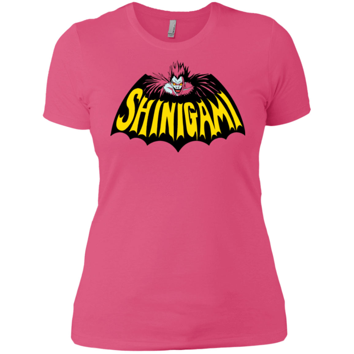 T-Shirts Hot Pink / X-Small Bat Shinigami Women's Premium T-Shirt