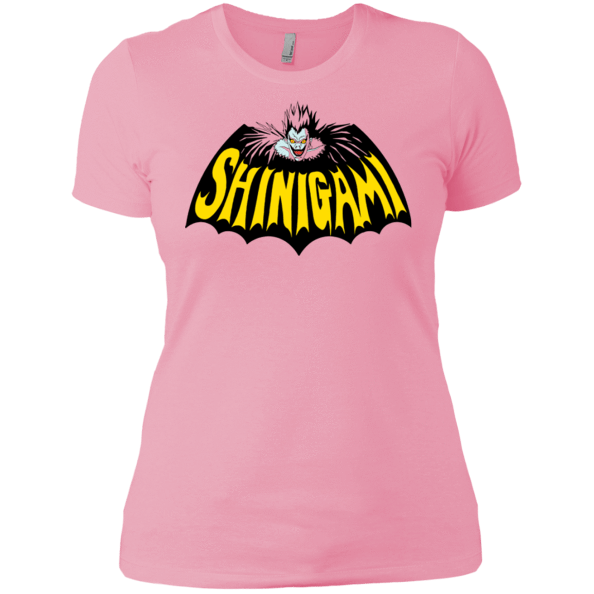 T-Shirts Light Pink / X-Small Bat Shinigami Women's Premium T-Shirt