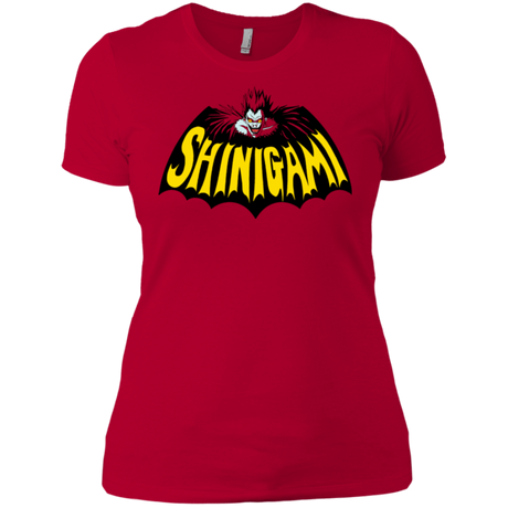 T-Shirts Red / X-Small Bat Shinigami Women's Premium T-Shirt