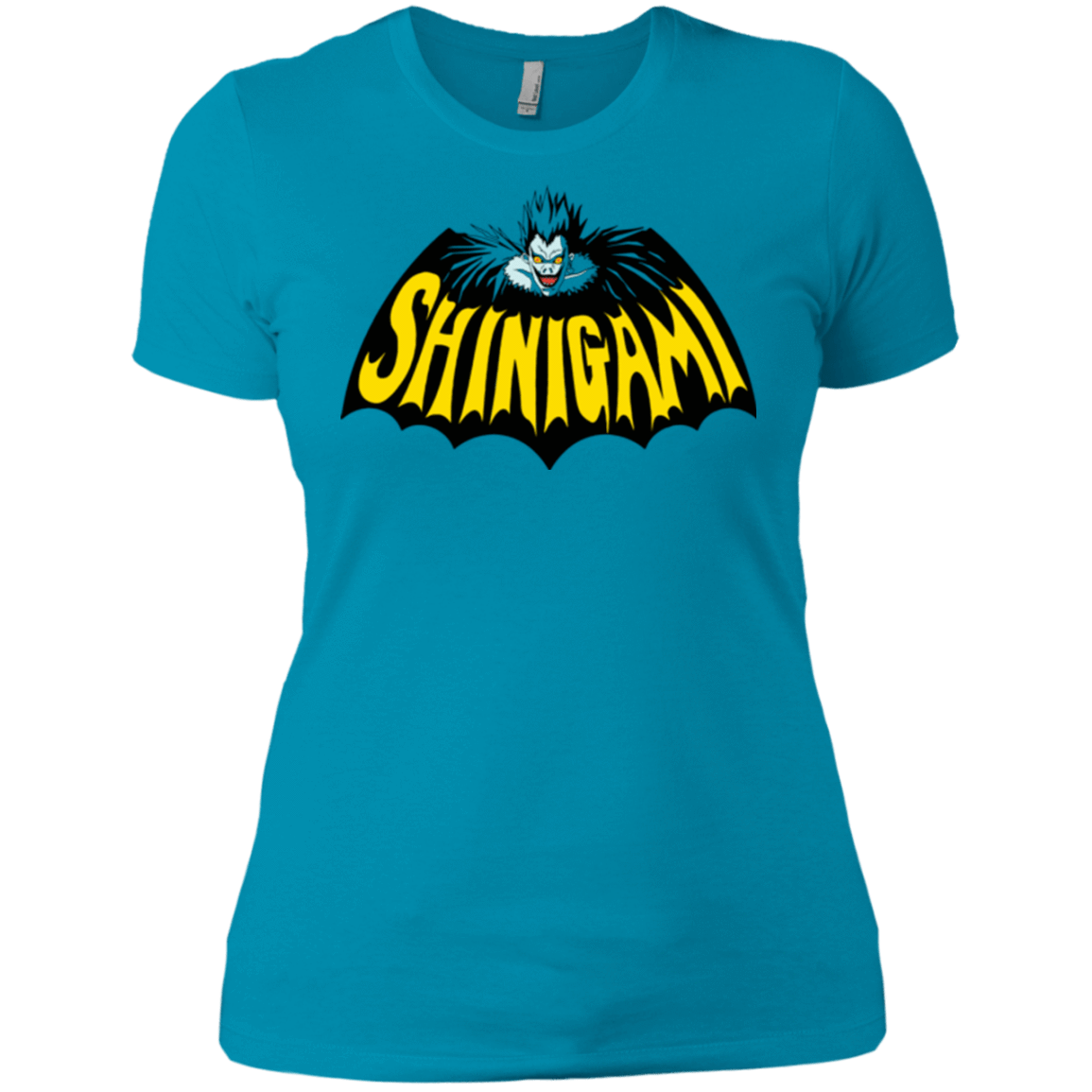 T-Shirts Turquoise / X-Small Bat Shinigami Women's Premium T-Shirt