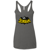 T-Shirts Premium Heather / X-Small Bat Shinigami Women's Triblend Racerback Tank